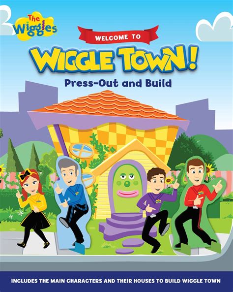 The Wiggles Welcome To Wiggle Town Press Out And Build By The
