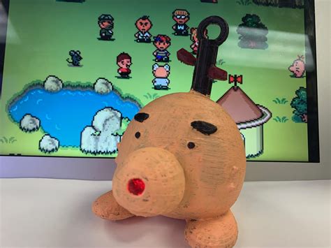 Earthbound Mother A 3d Mr Saturn That I Printed Painted And