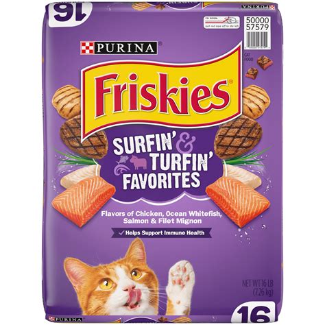 Browse walmart canada for a wide assortment of cat food, including dry and wet cat food, with all your cat's nutritional needs, at everyday great prices! Friskies Dry Cat Food, Surfin' & Turfin' Favorites, 16 lb ...
