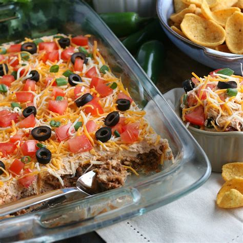 Maybe you would like to learn more about one of these? Layered Taco Dip Recipe - Juggling Act Mama