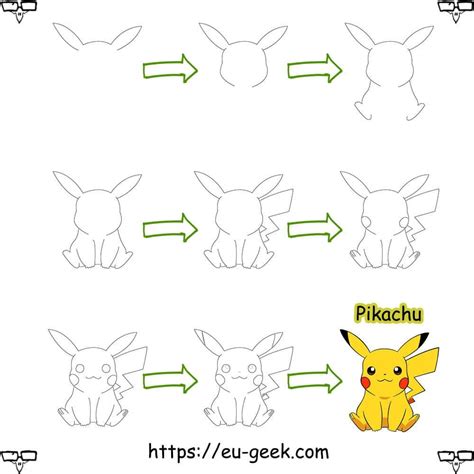 Desenhos De Pokémon Para Desenhar Em Simples Passos Eu Geek