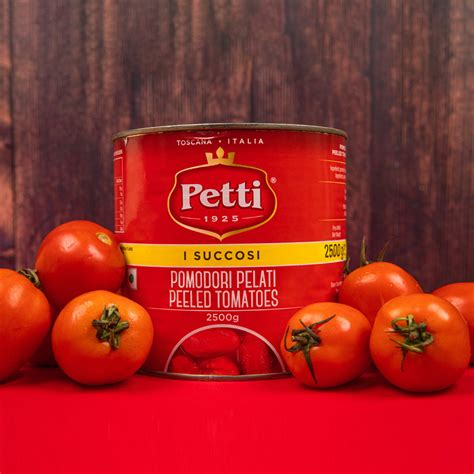 Petti Italian Pomodori Pelati Peeled Tomatoes 2500gms
