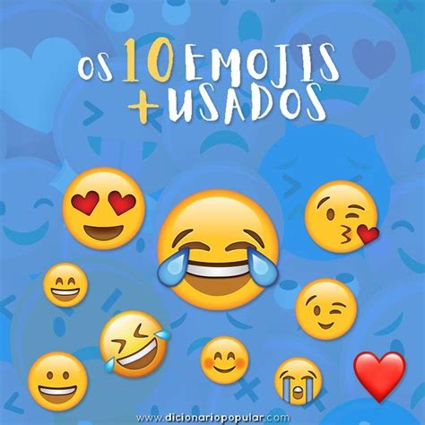 O significado dos emojis e como usá los Dicionário Popular Significados dos emojis Emoji