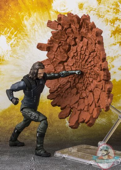 s h figuarts avengers infinity war bucky and tamashii effect bas55177 man of action figures