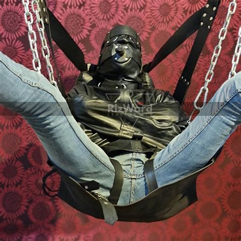 Premium Bdsm Bondage Supreme Leather Sex Swing And Sling Critical Role Leather Sex Swing Bondage