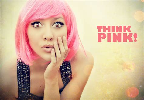 Think Pink My New Pink Wig Hahaha I Had Always Wanted On Flickr