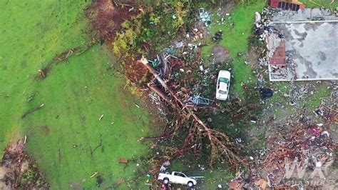 Bassfield Ms Tornado Damage Aerail Drone Violent Damage 4122020