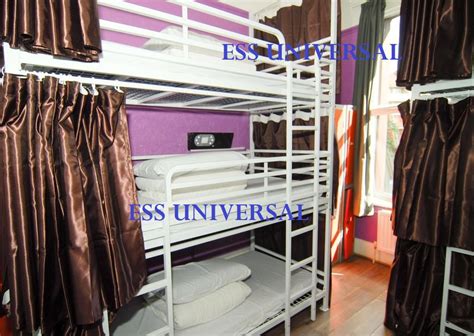 Metal Bunk Beds Are A Space Saving Idea In Any Hostel