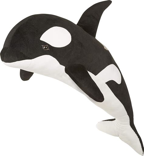 Melissa And Doug Giant Orca Whale Lifelike Stuffed Animal Over 3 Feet