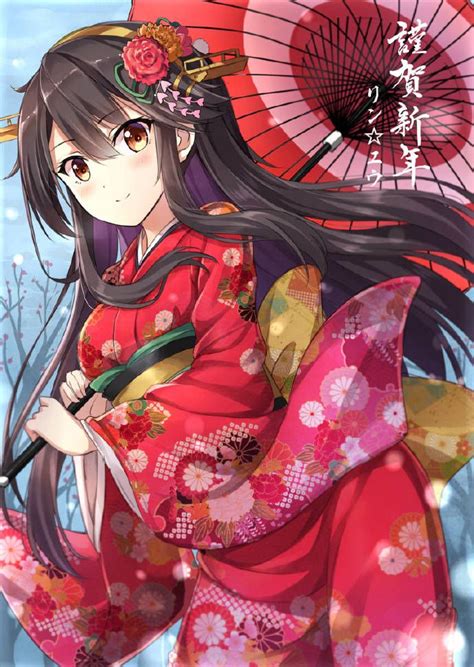 Pin On Anime Girl Kimono