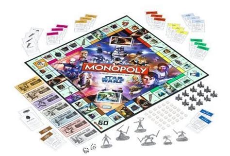 Star Wars Monopoly The Clone Wars Legacy Collection The Clone Wars