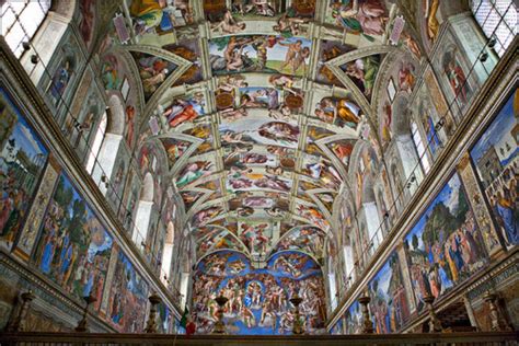 Silencing them, his beautiful brushstrokes came to embody the peak of renaissance art. Fx Reflects: Ceiling Decorations in the Sistine Chapel