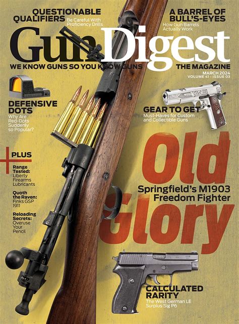 Gun Digest Magazine March 2024 Gundigest Store