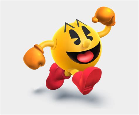 Smashbros Ultimate Pac Man Png Smash Cliparts And Cartoons Jingfm
