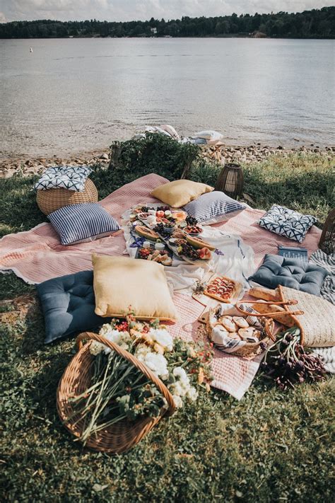 Bring The Indoors Outside With A Picnic At The Lake — Teaselwood Design Picnic Inspiration