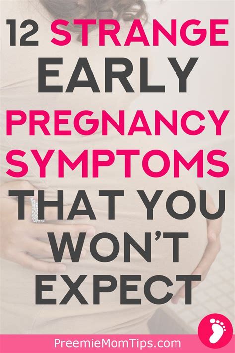 Weird Early Pregnancy Symptoms 12 Surprising Signs That You Re Pregnant