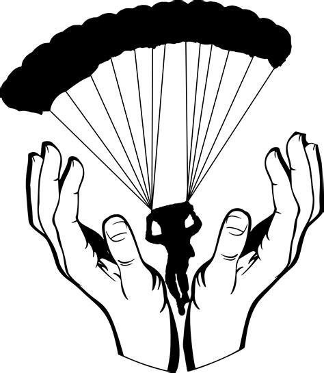 Parachute Clipart Drawing Parachute Drawing Transparent Free For