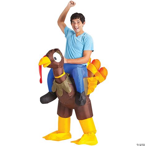 Adult Inflatable Turkey Rider Costume