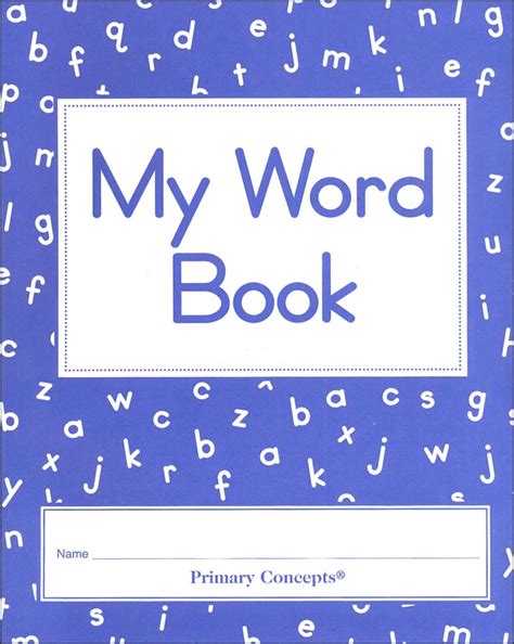 My Word Book Primary Concepts 9781893791084