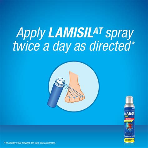 Lamisil Athelete S Foot Antifungal Continuous Spray Full Prescription Strength For Itching