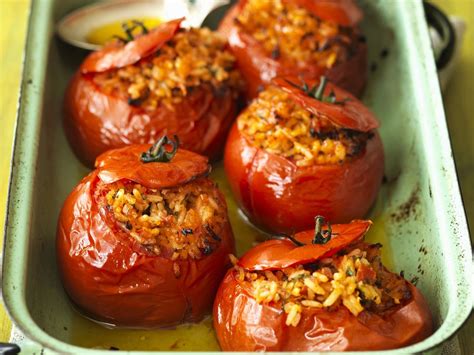 Gefüllte Tomaten aus dem Ofen Rezept EAT SMARTER