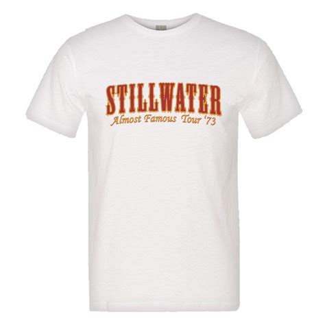 Pleasemetees Mens Stillwater Almost Famous Tour Name Logo Hq Tee Walmart Com