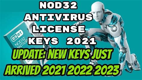 Eset Nod32 Antivirus 2021 License Key Internet Security Free