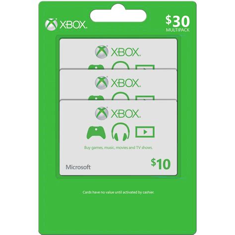 Check spelling or type a new query. Xbox Live Microsoft Gift Card Multipack | Music & Gaming ...