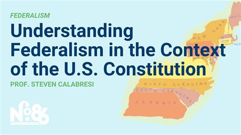 Understanding Federalism In The Context Of The Us Constitution No