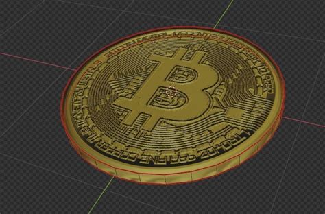 3d Model Lowpoly Bitcoin Model Vr Ar Low Poly Cgtrader