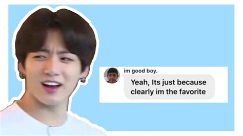 Bts v has a sister and a brother. BTS TEXTS - Jungkook's Favorite Hyung - YouTube