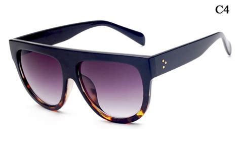 Buy Tesia Super Quality Women Sunglasses Brand Designer Flat Top Female Shades