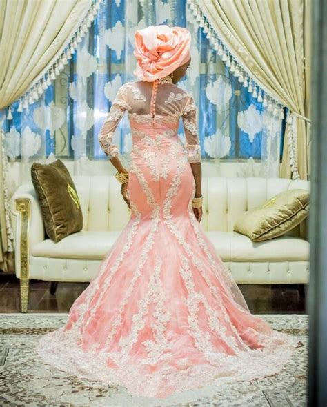 African Style Muslim Mermaid Wedding Dresses With Half Sleeve Appliqued Nigerian Bridal Gown