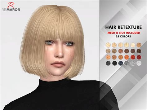 The Sims Resource Leahlillith`s Crown Hair Retextured By Remaron