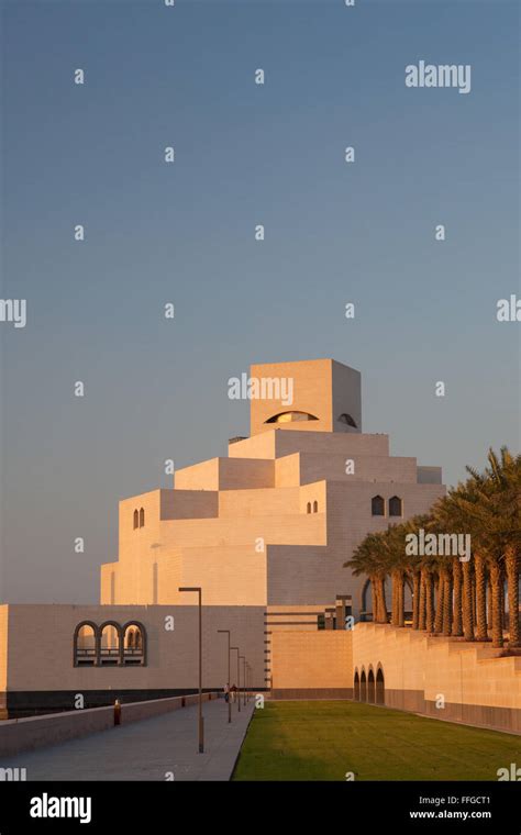 Museum Of Islamic Art Mia Doha Qatar Iconic Building Designed By