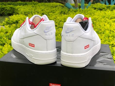 4.6 out of 5 stars 1,384. Buy Nike Air Force 1 Low Supreme White For Discount Price ...