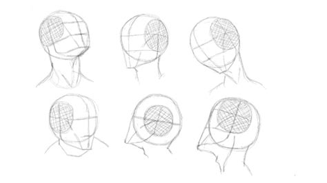How To Draw Heads Using Loomis Methodportrait Drawing Basics Youtube