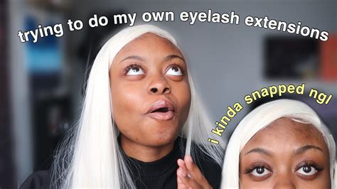 Most people don't notice their natural lashes shedding, because lashes are so small and fine. trying to do my own eyelash extensions at home UNDER $5 (Ardell Trio Lashes) - YouTube