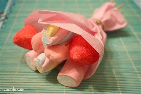 Tutoriel pour créer des bouquets de bonbons à offrir