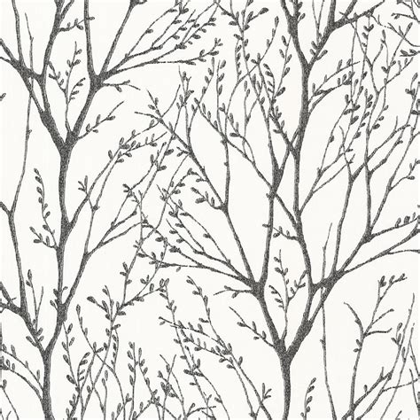 564 Sq Ft Delamere Black Tree Branches Wallpaper 2532 20424 The