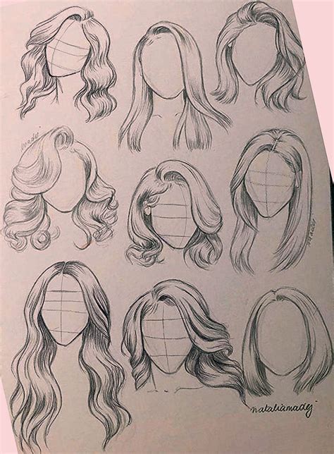 Girl Hairstyles Drawing Reference Best Hairstyles Ideas For Women And Men In