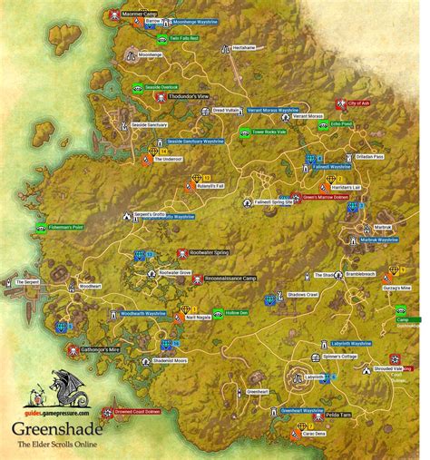 Greenshade Aldmeri Dominion The Elder Scrolls Online Game Guide