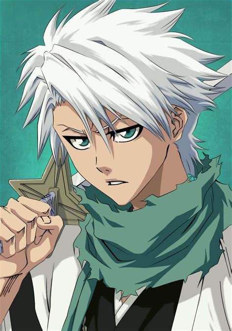 Bleach Anime White Hair Guy