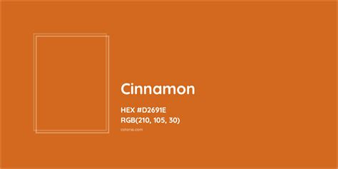 About Cinnamon Color Color Codes Similar Colors And Paints