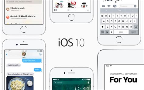 Apple Makes Ios 10 Available As A Free Update Heres Whats New In The