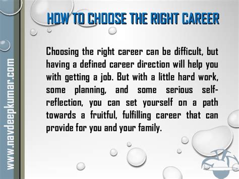 With this, it is the best option for a career with great success in the future. How to Choose Career Option