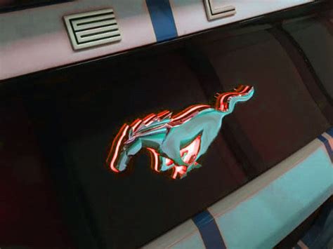 Light Up Rear Emblem Backing Mustang 2015 2017