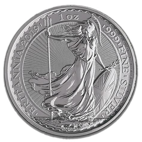 Buy Uk Silver Britannia 2019 1oz Royal Mint Uk Silver