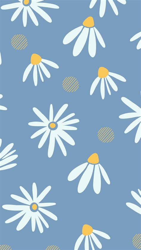 Daisy Wallpaper Flower Phone Wallpaper Iphone Background Wallpaper