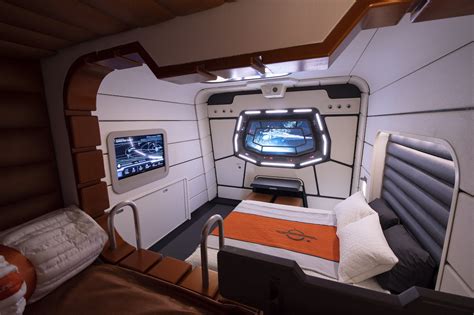 First Look Interior Of Star Wars Galactic Starcruiser Hotel Room